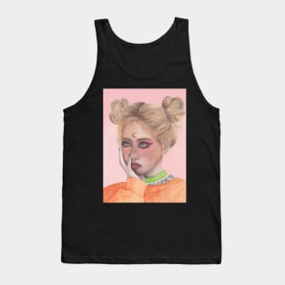 Hyuna watercolor Tank Top